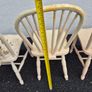 Antique Painted Pine Kitchen Chairs Image 7