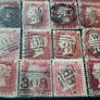 Great Britain 1841-1879 Queen Victoria 1d Penny red 50 stamps lot Image 5