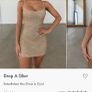 Dress (gold) from Oh Polly Image 5