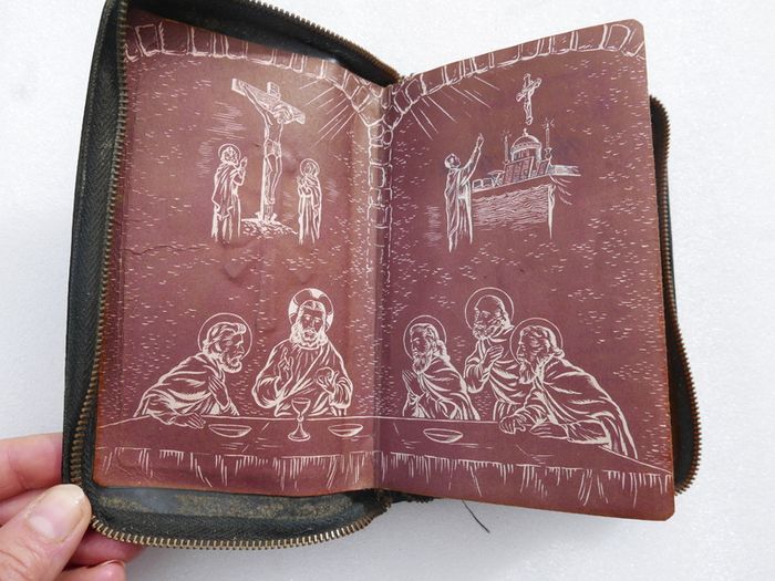 Vintage Saint Joseph Daily Missal Catholic Mass Prayer Book with Leather Cover