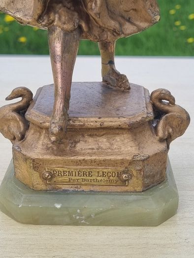 French figurine in the Art Nouveau style