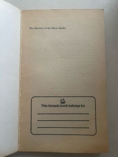 The Mystery of the Silver Spider (Alfred Hitchcock & The Three Investigators)