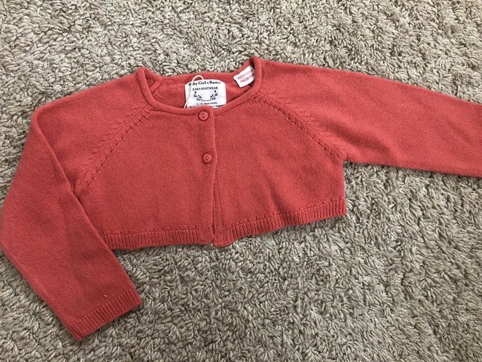 ZARA Bolero cardi 12-18 months NEW