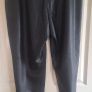 Black Faux Leather Trousers Image 5