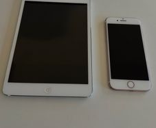 iPhone 6s and iPad Air 9.7 inch