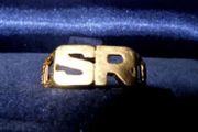 Vintage 9ct Gold 'Street Royalty' (SR) Ring