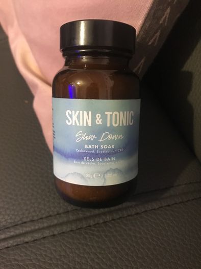 skin and tonic bath soak