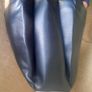 Genuine black leather handbag in excellent condition with no issues see last three photos for exact measurements FREE TRACKED POSTAGE INCLUDED Image 10