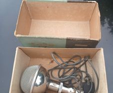 Vintage microphone (boxed)