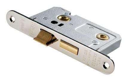 Handleit.ie Eurospec Easi T Radius Bathroom Lock 64mm Ce Certified