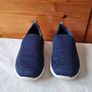 skechers gen 5 slip ons Size 4 eu 37 blue canvas in good condition Image 2