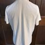 White Short Sleeve V-neck Blouse Image 3