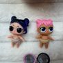 GOLD LOL L.O.L. MGA Surprise Confetti Pop Series 3 Lil DAWN & Lil DUSK Twins new Opened Please look at the pictures Image 2