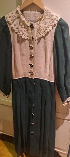 Vintage Austrian Linen Dress