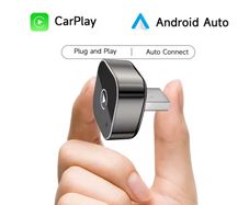 2 in 1 Wireless CarPlay Android Auto Adapter Apple Car play Dongle Mini Ai Box
