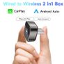 2 in 1 Wireless CarPlay Android Auto Adapter Apple Car play Dongle Mini Ai Box Image 6