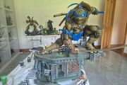Tmnt Ninja Turtle Leonardo Custom Printed And Painted