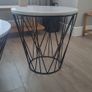 Marble coffee table and a side table set Image 4