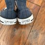 UK 13 navy high top converse Image 4
