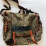 Rrl Double Ralph Lauren Army Canvas Leather Bag Rare! Image 3