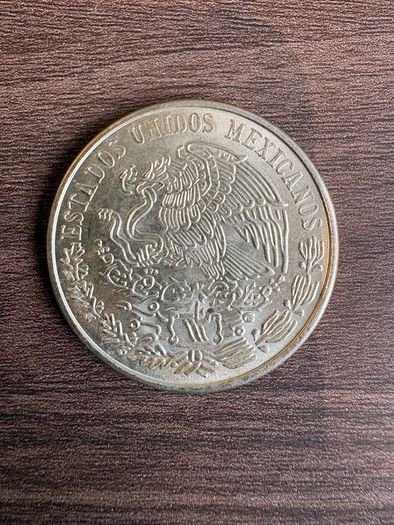 1977 Mexico Cien Pesos Silver Coin