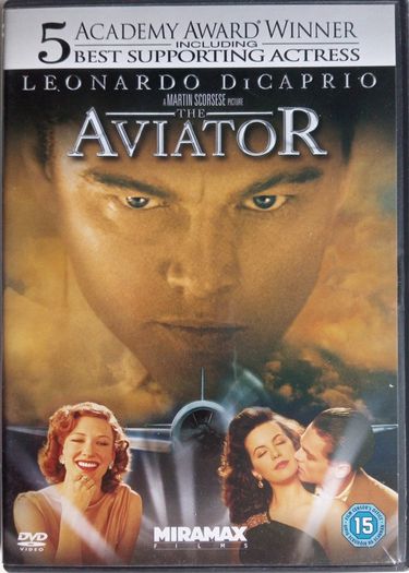 The Aviator (Martin Scorsese Film) [2004] Leonardo DiCaprio, Cate Blanchett, Kate Beckinsale, John C. Reilly, Alec Baldwin, Alan Alda & Jude Law [DVD Movie] Academy Award Winner