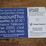 France Phonecard "Bourse Actions France Telecom", used, 9/1997, 50 Units - free standard postage Image 2
