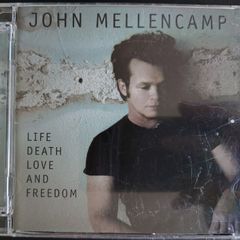 John Cougar Mellencamp - Life Death Love And Freedom CD/DVD (2008) Folk Rock EX+