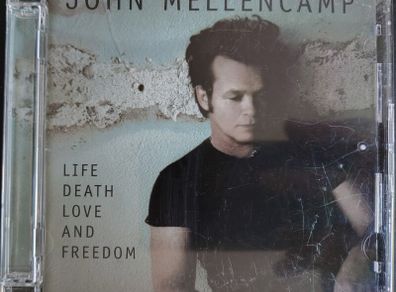 John Cougar Mellencamp - Life Death Love And Freedom CD/DVD (2008) Folk Rock EX+