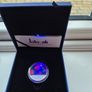 Ivory Coast LONDON EYE Landmarks at Night Ultraviolet 2 Oz Silver Coin 2000 Fr Image 2