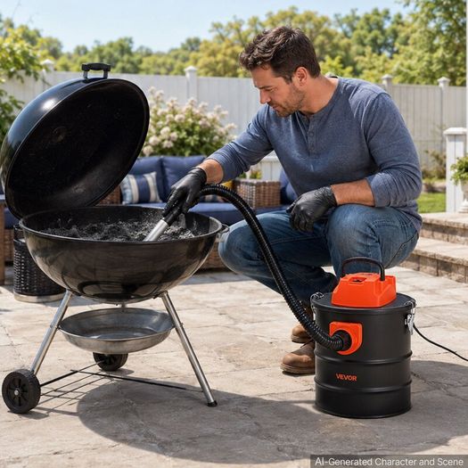 15L 1200W Ash Vacuum Cleaner