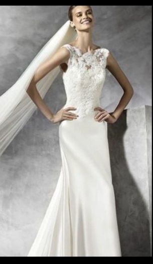 Pronovia wedding dress size uk8 or 10
