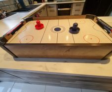 mini air hockey table
