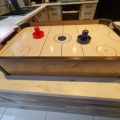 mini air hockey table