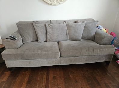 3 seater sofa and love chair