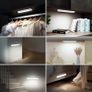 5 Pack Rechargeable Under Cupboard Kitchen Lights, Dimmable Cabinet Light Type-C Charging, LED Motion Sensor Lights Indoor, Magnetic Stick Wireless Light for Shelf Stairs Wardrobe Closet [Energy Class A] Image 5