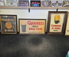 home bar memorabilia