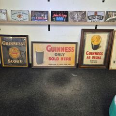 home bar memorabilia