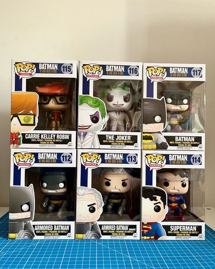 The Dark Knight Returns Set x 6 - Batman, Superman - Funko Pop