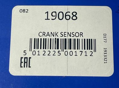 Intermotor crank sensor