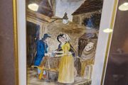 Signed watercolour painting