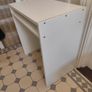 Ikea White small desk Image 4