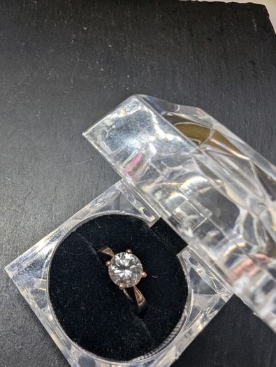 Silver Corona brand woman ring
