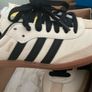 Cream and black adidas samba size 4.5 in box Image 4