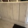 Gray Velvet double headboard Image 5