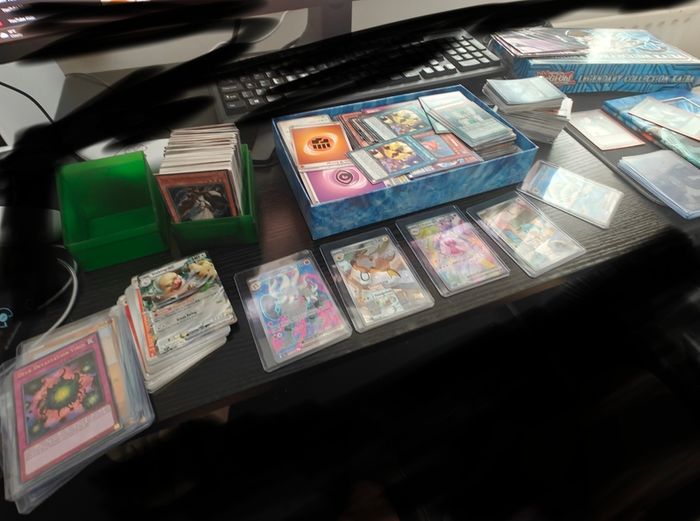yugioh pokemon card collection