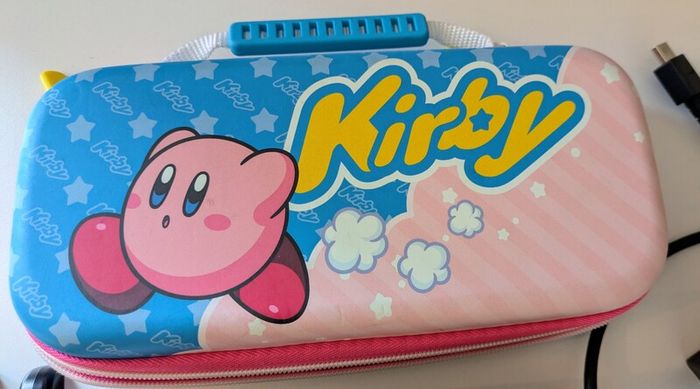 Nintendo Switch with 4 games and Case