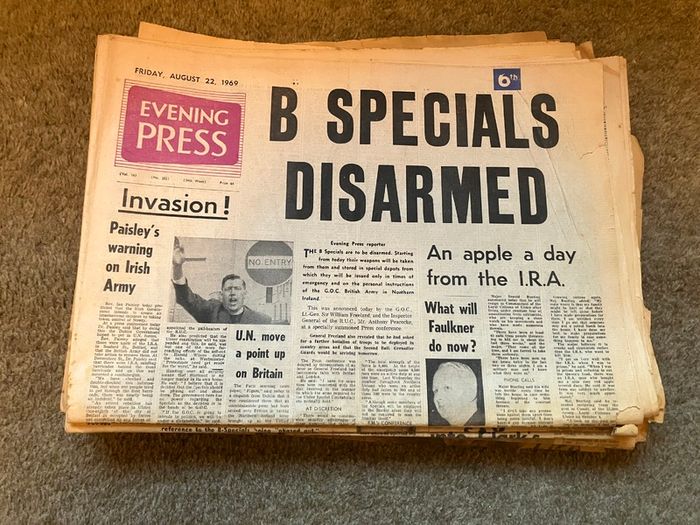 Vintage Irish Newspapers