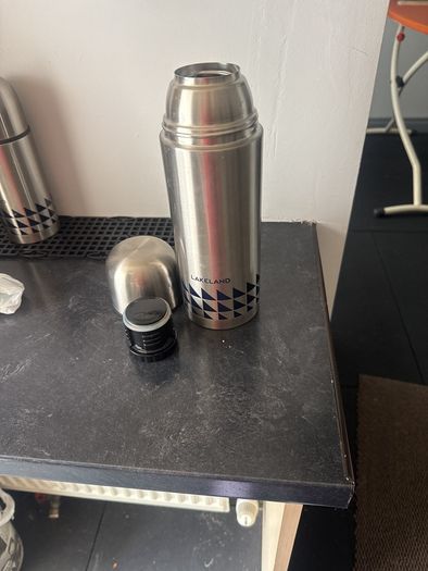 Food. Flask  Thermos