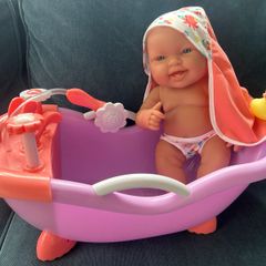 Baby Doll Bath with Pump Tap